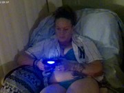 Gamer Girl Smoking Cigarettes In Bra and Panties Part 7 (Close Up)Visit Her Channel For Other Videos