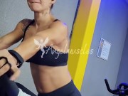 Bike and flex (FULL VIDEO AVAILABLE ON MY OF VIP / C4S)