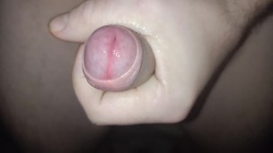 Closeup masturbation uncut cock #2