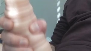 Fucking and cumming in my Sasha Grey anal fleshlight