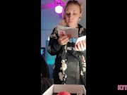 INTENSE FIRST TIME LIVE REACTION TO SUCTION & LICKING TOY 1/16