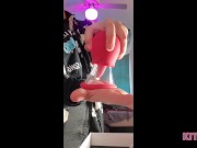 INTENSE FIRST TIME LIVE REACTION TO SUCTION & LICKING TOY 2/16