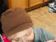 Relaxed milf sucking the black of this bbc! Dipped dick in her Jose quevo mixed drink 💃🥳💦😎 10/16