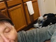 Relaxed milf sucking the black of this bbc! Dipped dick in her Jose quevo mixed drink 💃🥳💦😎 5/16