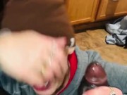 Relaxed milf sucking the black of this bbc! Dipped dick in her Jose quevo mixed drink 💃🥳💦😎 8/16