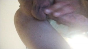 Masturbation solo bi male cumshot and anal anal fingering