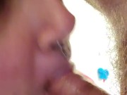 VampWolfBanger & Papa Bear Wolfman Super Close Up Slurpy Blowjob  (for Koda) 12/16