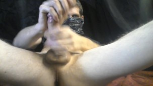 stroking my cock