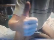 afrika girl recording my self footjob  1/16