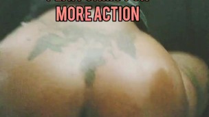 Big ass and a creamy pussy