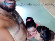 Real Couple Italiana (Threesome) 12/16