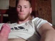 Huge cum blast on face 16/16