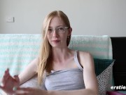 Ersties: Amateur Blonde Babe Masturbates With a Dildo 14/16