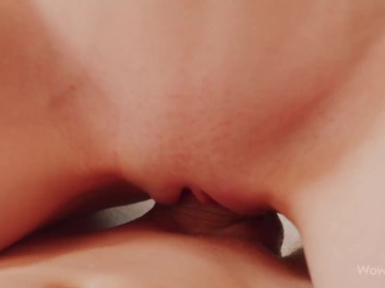 WOWGIRLS Well-shaped Russian model Molly Devon having sex with her boyfriend on the bed