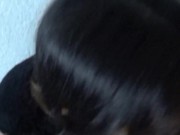 POV Wednesday is doing a great sloppy blowjob with huge facial 6/16