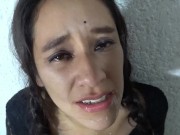 POV Wednesday is doing a great sloppy blowjob with huge facial 7/16