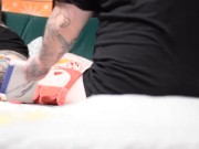 Horny red headed whore secretly masturbates 14/16