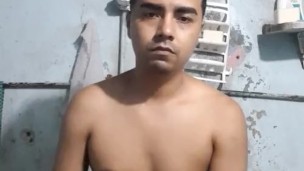 Masturbandome en el baño, video de verificación