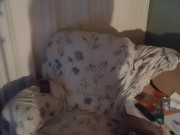 Perverted Roommate Films Girl Playing Fortnite In Her Bra and Panties
