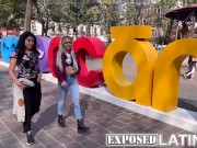 Old man fucking 2 horny latina sluts 2/16