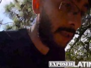 Latina brunette with big tits and ass enjoying a big dick outdoors 4/16