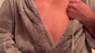 Cum dripping fro my hard cock
