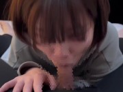 【ドM女子大生】彼氏のち〇ぽを喉ま〇こでイラマチオされても興奮して精子もごっくんしちゃう♡ cum in mouth gokkun 11/16