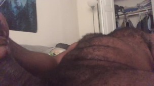 MusclebearXL jerking off big hairy dick, full video on only fans musclebearXL