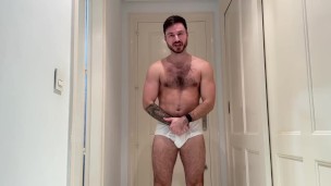 Small penis cuckokd underwear sniffer