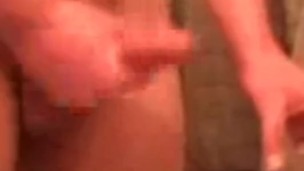 MUSCLE BEAR JERKING OFF INTO GLASS