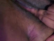 Fingering my wet pussy in a strangers house while the owner asleep 3/16