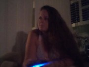 Caught Filming Cute Big Natural Tit Brunette 3/16