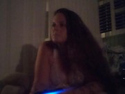 Caught Filming Cute Big Natural Tit Brunette 5/16