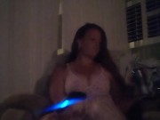 Caught Filming Cute Big Natural Tit Brunette 9/16