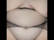 Daddy Cumming on my fat white ass 🥵@alexisphatass on only fans 10/16