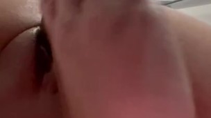 Fucking my Footjob toy