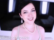 Two brunette babes audition on their knees 1/16