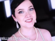 Two brunette babes audition on their knees 2/16