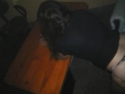 Cogiendo con mi novia x la noche en la oficina de mi mama