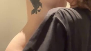 TEEN STRIPS NAKED IN STARBUCKS BATHROOM - Free Sex Video - RedTube