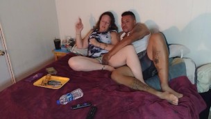 Rubbing Girls Clit Through Her Panties While She Squirms