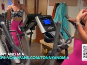 Perfect Fitness Girl fucked in Public Gym...  2/16