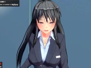 エロアニメ　ASMRボイス　美人の先輩と濃厚中出しエッチ　イヤホン推奨 1/16