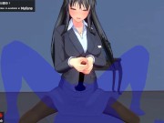 エロアニメ　ASMRボイス　美人の先輩と濃厚中出しエッチ　イヤホン推奨 2/16