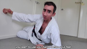 YES SENSEI! - MARTIAL ARTS INSTRUCTOR INVITES YOU TO A EXCLUSIVE BLACKBELT ONLY CLASS 🥋🍆💦