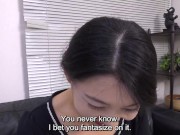 Adorable Mature Japanese Wife Elated to Finally Appear in Her Own JAV Movie 1/16