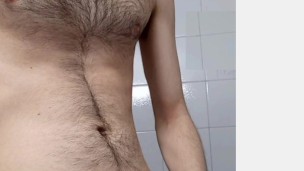 Manly man naked
