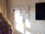 WATCH MY BIG BOOTY SHAKE WHILST I RIDE PATHETIC CUCK HUBBYS SMALL COCK 11/16