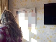 WATCH MY BIG BOOTY SHAKE WHILST I RIDE PATHETIC CUCK HUBBYS SMALL COCK 4/16