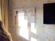 WATCH MY BIG BOOTY SHAKE WHILST I RIDE PATHETIC CUCK HUBBYS SMALL COCK 6/16